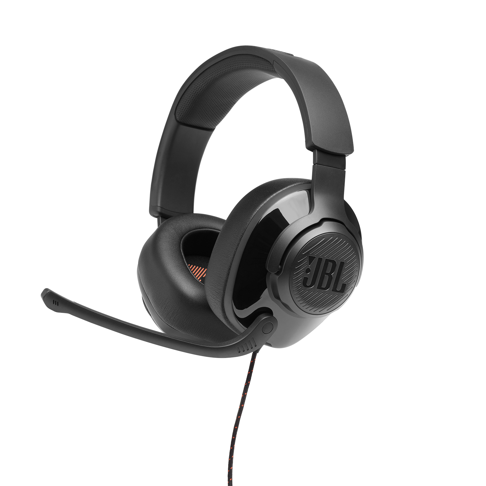 JBL Quantum 300 Casque gaming filaire hybride circumaural avec micro rétractable